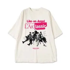 Like-an-Angel ロックTee (white) Lサイズ