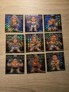 RIZIN シール　ビックリマンチョコ　まとめ売り　9枚