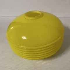 昭和レトロ 電笠 ランプシェード 黄色 ガラス製 ポップ 傘 照明 カフェ