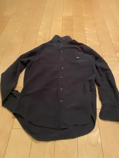 【90s】Ralph Lauren 長袖 オックスフォードシャツ ブラック M