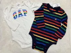 Baby GAP 長袖ボディ肌着/ロンパース　6-12m