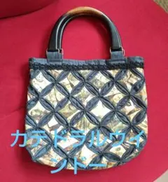 ハンドメイド パッチワーク バック