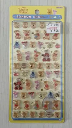 正規品 ボンボンドロップ シール ミニ プーさん ディズニー
