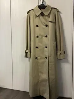 ✨激レア✨アクアスキュータムアクア5 ロングトレンチコート　玉虫色　 英国製XL 美品/英国製】アクアスキュータム トレンチコート クラブ