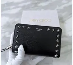 ☆極美品☆JIMMY CHOO ブラック 財布 星型スタッズ - メルカリ