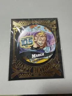 ONE PIECE マルコ バースデー缶バッジ 2021のサムネイル