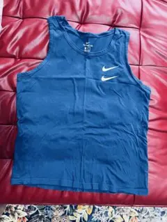 NIKE ダブルスウッシュ タンクトップ ブルー XL