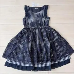 【新品】axes femme 総レースノースリop コン