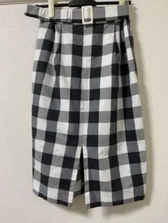【極美品】ビス　vis チェック　スカートのサムネイル
