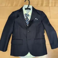フォーマルスーツセット ブラック120cm