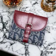 dior クリスチャンディオール　トロッター　折財布