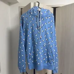 Nike ハローキティ プリント パーカー 水色