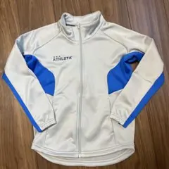 ATHLETA ジャージ 140 ホワイト/ブルー上下セット