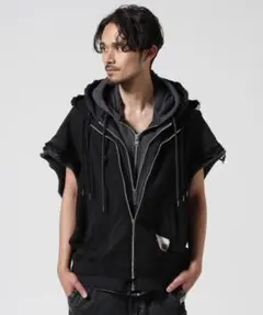 ミハラヤスヒロ TRIPLE LAYERED NO SLEEVE PARKAのサムネイル