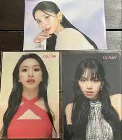 CipiCipi TWICE チェヨン ポストカード3枚セット