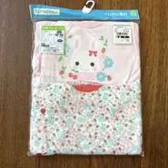 【新品】半袖プレオール　半袖ロンパース　2枚セット　女の子　ピンク　うさぎのサムネイル