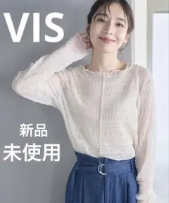 VIS トップス　シアートップス