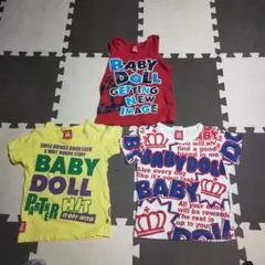 子供服　まとめ売り　男の子　Ｔシャツ　半袖　BABYDOLL トップス　１００