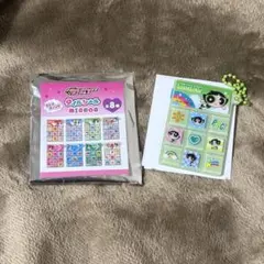 パワーパフガールズ　タイルシール ミラー