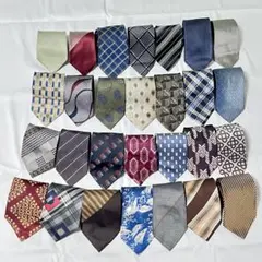 ネクタイ 28本 大量 まとめ お得セット デザイン豊富 カジュアル ビジネス