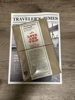 トラベラーズノート　LOVE AND TRIP レッド　レギュラーサイズ　限定