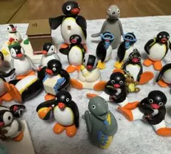 PINGU ピングー フィギュアセット4体 （ジャンク品）y2k 平成レトロ