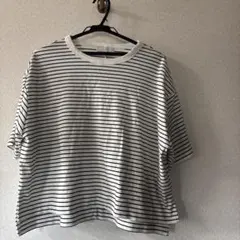 any FAM ボーダーTシャツ 半袖 カットソー レディース