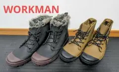 WORKMANメンズ　靴2足セット　レインブーツ　ＬＬサイズ