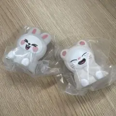 SKZOO ライトマスコット ガチャ 2個セット　リノ　ヒョンジン