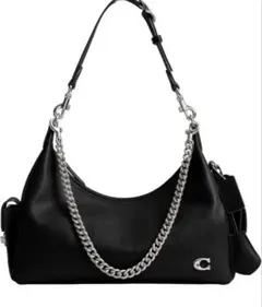新品】coach ポケット ジュリエット バッグ 30 ブラック ユニセックス 