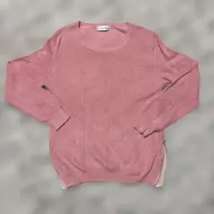 ピノーレ　ピンクニット　春ニット