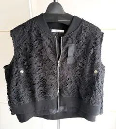 RADIATE ラディエイト ブラック レース ジップアップ ベスト