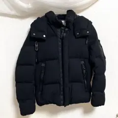 ナノユニバース　西川ダウンジャケット　S ブラック