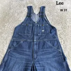 【✨美品】Lee WHIZIT リー ウィジット ロングL デニムオーバーオールのサムネイル