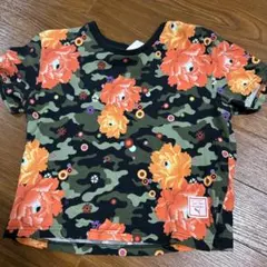 Puma 花柄カモフラージュ Tシャツ US XS