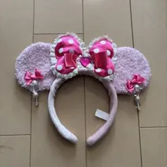 ミニーカチューシャ　ピンク