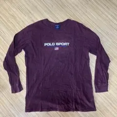 Polo Sport 長袖Tシャツ バーガンディ