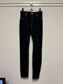 GYDA ブラック スキニーデニム