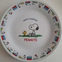 SNOOPY & WOODSTOCK プレート 皿 スヌーピーのサムネイル