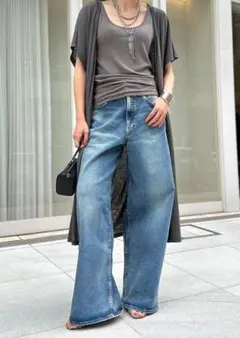 新品！アパルトモン グッドグリーフ GENTLE FORK WIDE DENIMのサムネイル