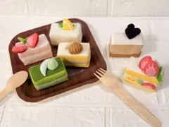 フェルトケーキセット　６種類のサムネイル