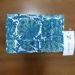 ANOKHI キルティング ポーチ グリーン系のサムネイル