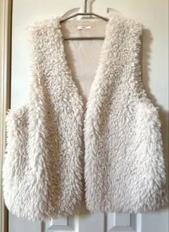 クラシカルエルフ／ベスト／アイボリー／レディース／Lサイズ