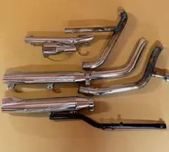 【Harley-Davidson】ステンレススチール マフラー2本セット値下げ可 Harley-Davidson】ステンレススチール マフラー2本セット 【公式