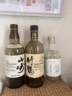 空き瓶セット】計3本 山崎 - メルカリ