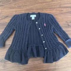 Ralph Lauren ネイビー カーディガン 12M