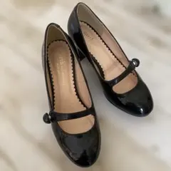 earth music&ecology ブラックパンプス