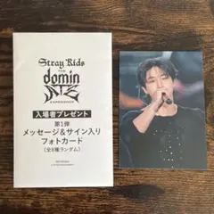 StrayKids dominATE 映画入場特典 ハン