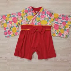 ベビー 袴ロンパース 80cm