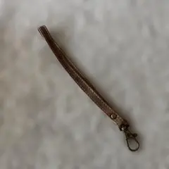 ストラップ　ブラウン系